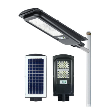 KCD outdoor high lumen waterproof ip65 100w led solar street light with pole